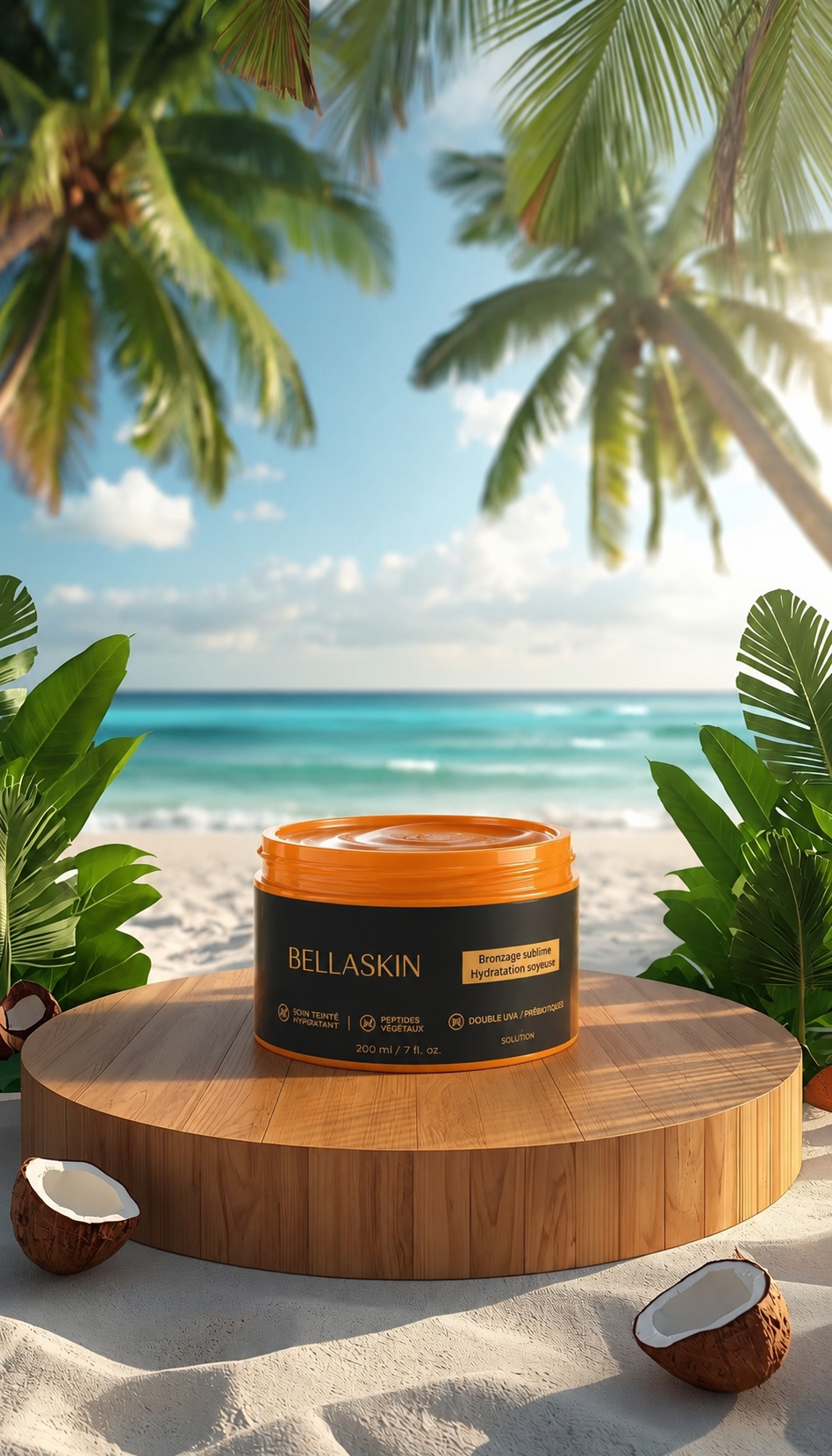 BELLASKIN– Crème Accélératrice de Bronzage Intensif